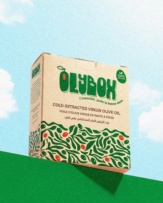 Huile d'olive vierge pressée à froid OLYBOX – Box 6 dosettes